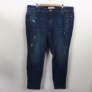 Torrid Boyfriend Distressed Jeans size 22. Loose fit